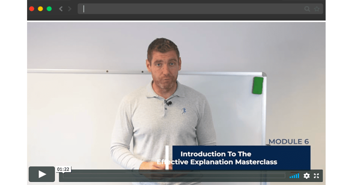 Effective Explanation Masterclass Image