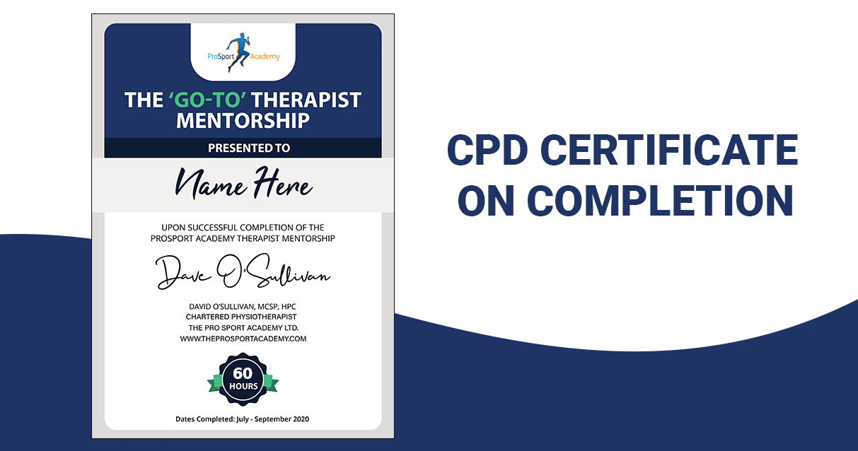 CPD Certificate On Completion Image 60 Min